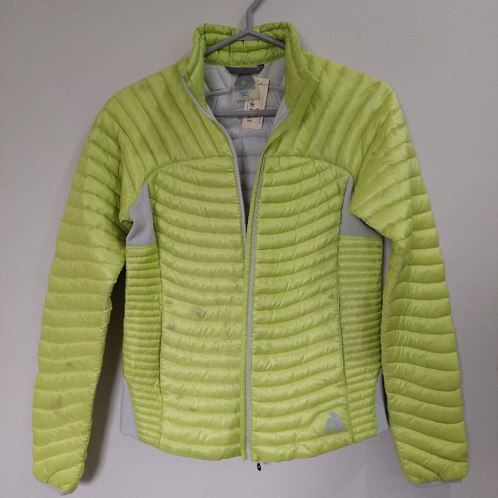 Eddie Bauer First Ascent Women's SZ S MicroTherm EB 800 Down Light Jacket